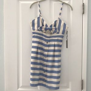 Lovers and friends striped mini dress
